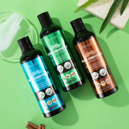 OEM/ODM Custom Sandalwood Beard Shampoo for Men