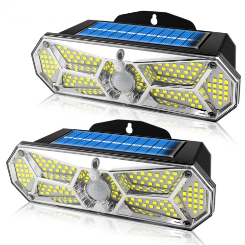 Luces solares Sensor de movimiento exterior 158leds