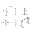 Diy Adjustable Dual Motor Standing Desk