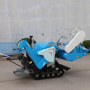 Factory Price Hand-Push Mini Reed Small Combine Harvester for Rice and Wheat with Diesel Engine