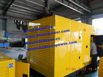 30KVA,80KVA,100KVA,125KVA silent diesel generator