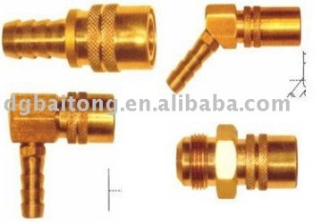 Compression Coupling, 1" x 5" x 1 1/4" CTS Brass