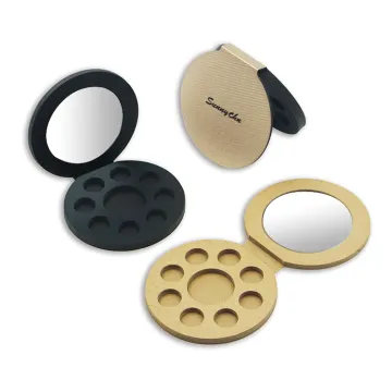 Empty Cardboard Glitter Magnetic Eyeshadow Palette