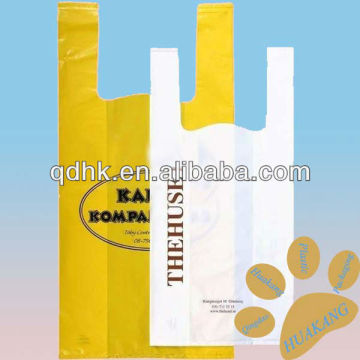 Vest promotion carrier shopping bag