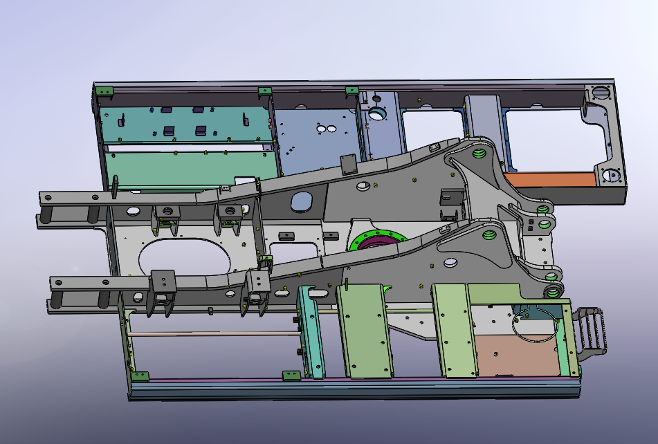 20 T Rotary Platform Weldment