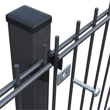 Zaun Galvanized Painted Double Rod Mat Fences for Anping Factory