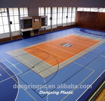Premium competition vinyl sports flooring