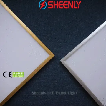 Sheenly Golden Frame LED Panel Lights
