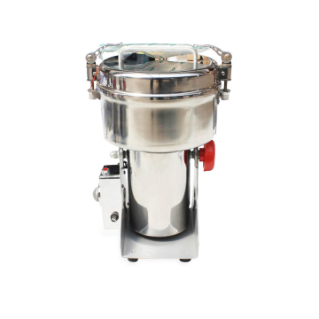 800 g Kapazität Elektrische Kaffeemühle: Edelstahl, Schwungtyp für Haushalt, Hotel, Bohnen, Schokolade, Murmeln, Kräuter und Gewürze