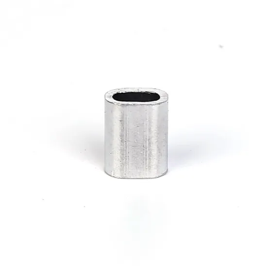 Aluminum joint sleeve round aluminum sleeve
