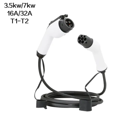 CE Certified EV Charger with Cable - 3.5kW to 16A/32A SAE J1772 T1-T2