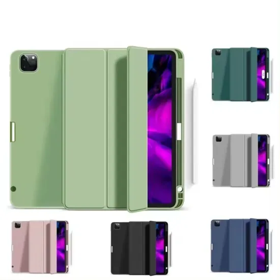 2024 New Protective Case for iPad Pro 11 Inch with Smart Cover and Pencil Holder