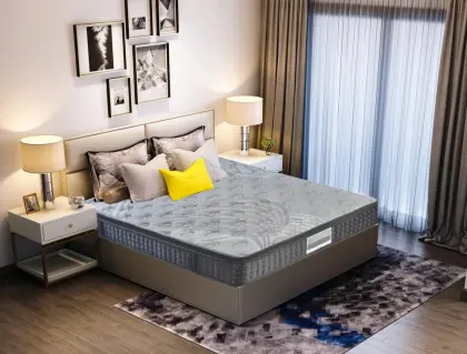 Pillow Top Pocket Spring Mattress with Latex Layer