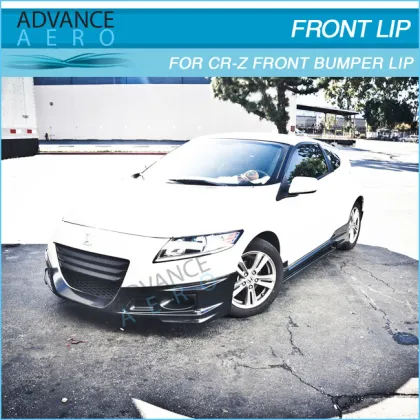 FOR 11 12 13 14 HONDA CRZ 2DR MUG STYLE ABS FRONT LIP SPOILER