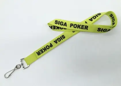 School Id Lanyards With Swivel Bulldog Clips