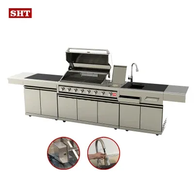 Custom Kitchen Islands New Design Barbecue Grills for Balcony & Garden