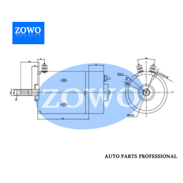 PHJD006 MOTORE DC 12V 1.8KW 2600RMP