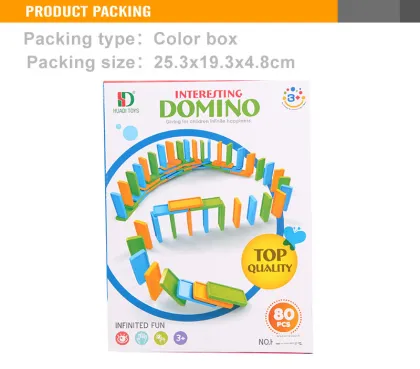 Hot Sale Kids Toy Game Plastic Domino