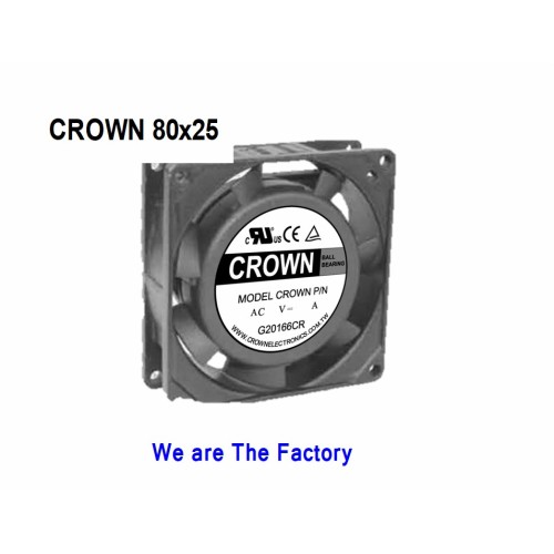 82x25 Servidor DC Fan A8 Protección