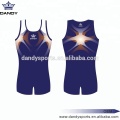 Leotard гимнастикаи писаронаи фармоишии Sublimated