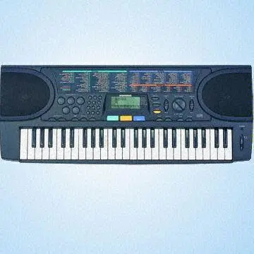 MIDI Keyboard with LCD Music Information Display