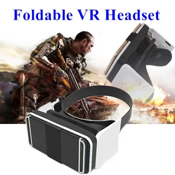 OEM Foldable VR 3D Glasses 3D VR Box 2.0 for 4.7-6 inch Smartphones