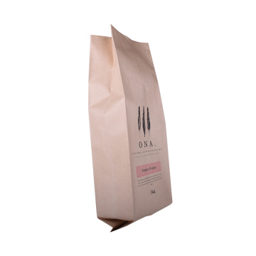 Kraft Paper Side Gusset Foil Coffee bag