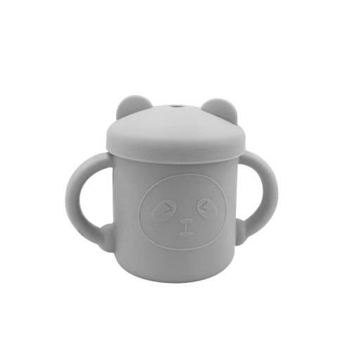 Tasse de paille en silicone pour bébé