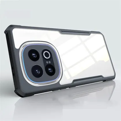 Shockproof TPU Bumper with Clear Acrylic Back Cover for Vivo IQOO 13