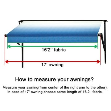 Suncode RV Awning Fabric Replacement Waterpoof Universal