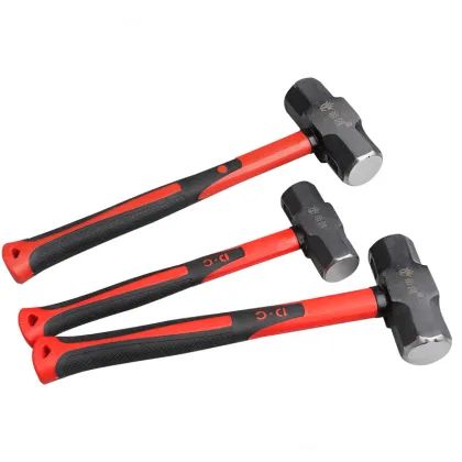Zhixin Octagonal Hammer with Plastic Handle: High Carbon Steel Building Tools