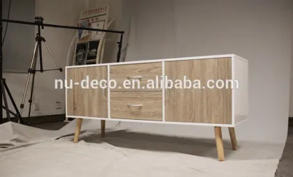 Wholesale wooden TV furniture wood TV cabinet