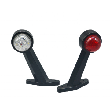 Lucatore del rimorchio leggero posizione a LED - Luci di marcatore posteriore del camion da 12 V/24 V Luci di marcatore posteriore (rosso/bianco) - Lampada di liquidazione