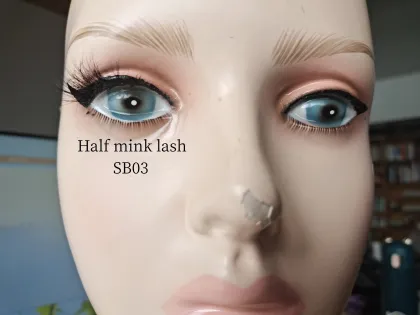 Wholesale Half Mink Eyelash Extensions - Soft Mink Lashes