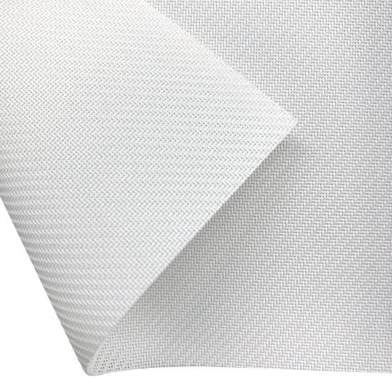 2.5/3.2M PVC-Coated Woven Acoustic Projection Fabric: Perforated and Transparent