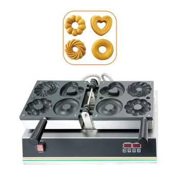 Electric Custom Donuts Bread Waffle Maker - Automatic Mini Donut Making Machine