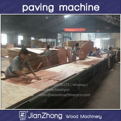 plywood paving machine companies