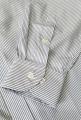 55%polyester 45%katoenen garen geverfd met lange mouwen shirt voor mannen