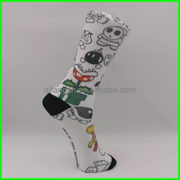 sublimation printing knee high socks