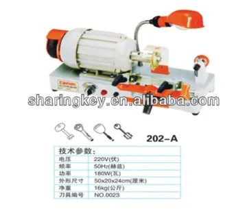 Model 202-A cutting machine with external cutter
