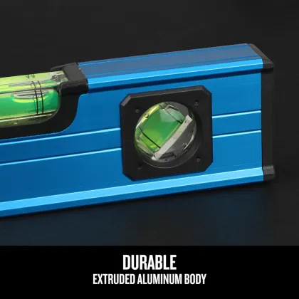 Magnetic Torpedo Keyring Level - High Precision Mini Bubble Measure Tool