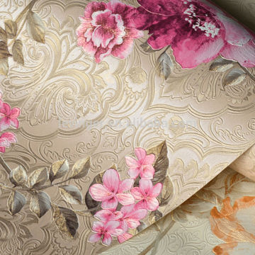 Levinger Focus Art Design Oriental Flower Wallpaper