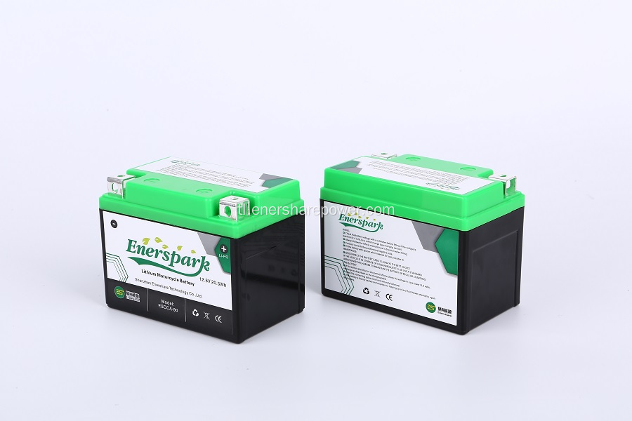 Deep Cycle Lithium Starting Battery na Ginagamit Para sa Motorsiklo