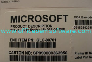 Ultimate Customized 32bit / 64 Bit Dvd Oem Microsoft Windows 7 System Software