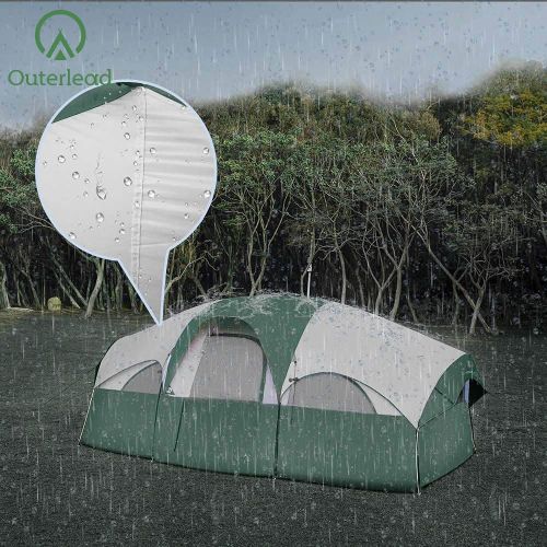 cabin tents for camping 8 Person Camping Cabin Tents with Divided Curtain Supplier