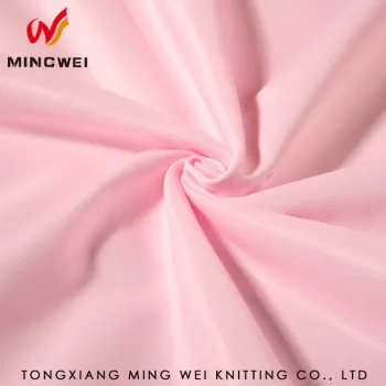 Optional colors cheap anti-shrink high density tricot fabric for beach tunic