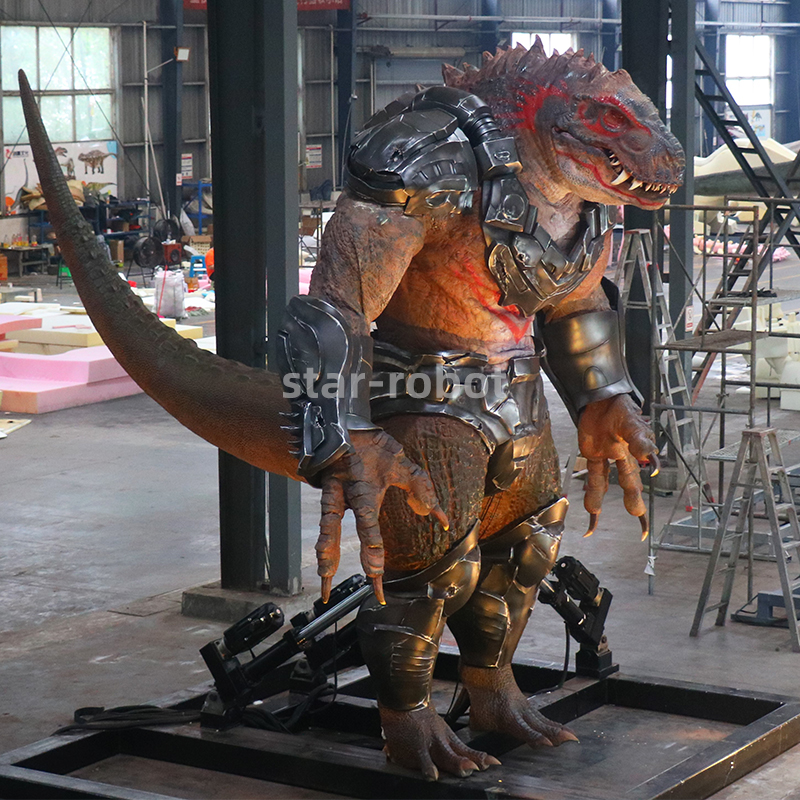 animatronic dinosaur exhibit