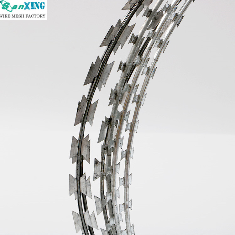 anping Galvaized Concertina Barbed Razor Wire