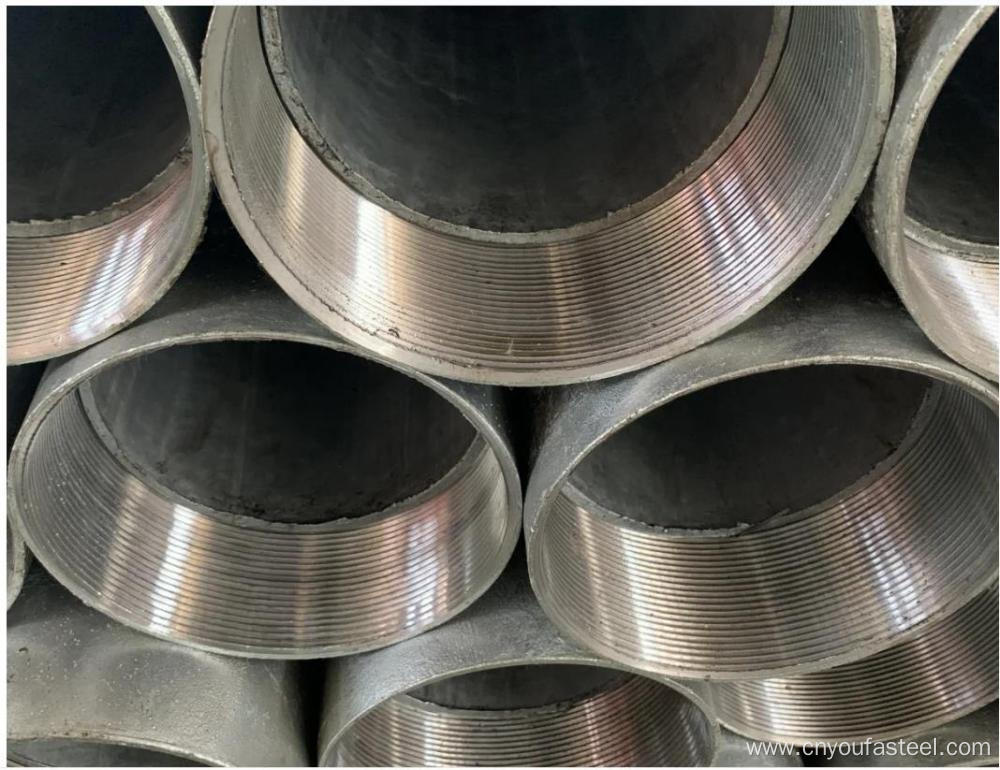 Hot DIP Galvanized Steel Pipes with Threaded End