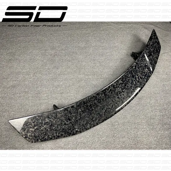 V Style Dry Carbon Fiber Rear Spoiler Body Kit for Audi R8